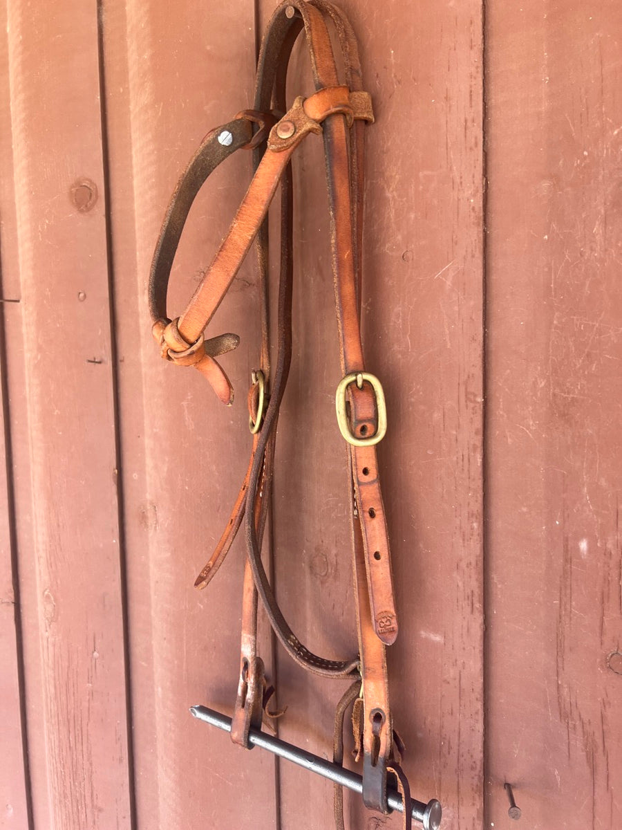 Murphy's Leather Futurity Knot Browband Headstall    HS1153