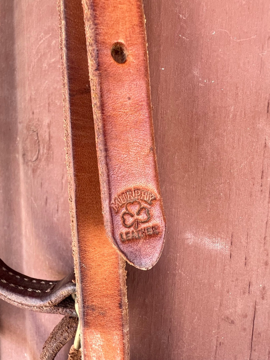 Murphy's Leather Futurity Knot Browband Headstall    HS1153