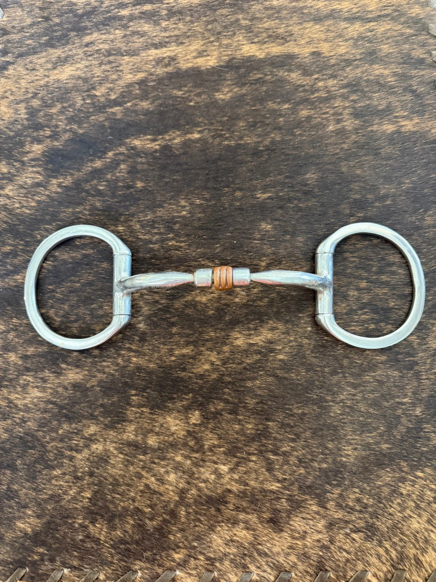 5 inch Myler Dee Comfort Snaffle with Copper Roller MB 03    B1352