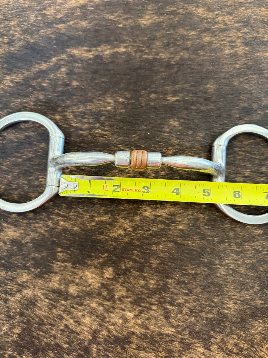 5 inch Myler Dee Comfort Snaffle with Copper Roller MB 03    B1352