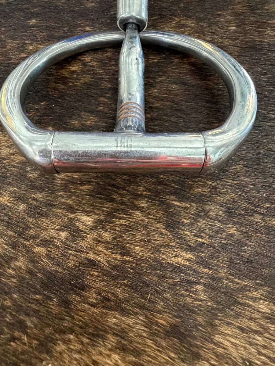 5 inch Myler Dee Comfort Snaffle with Copper Roller MB 03    B1352