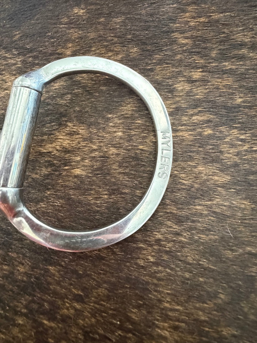 5 inch Myler Dee Comfort Snaffle with Copper Roller MB 03    B1352
