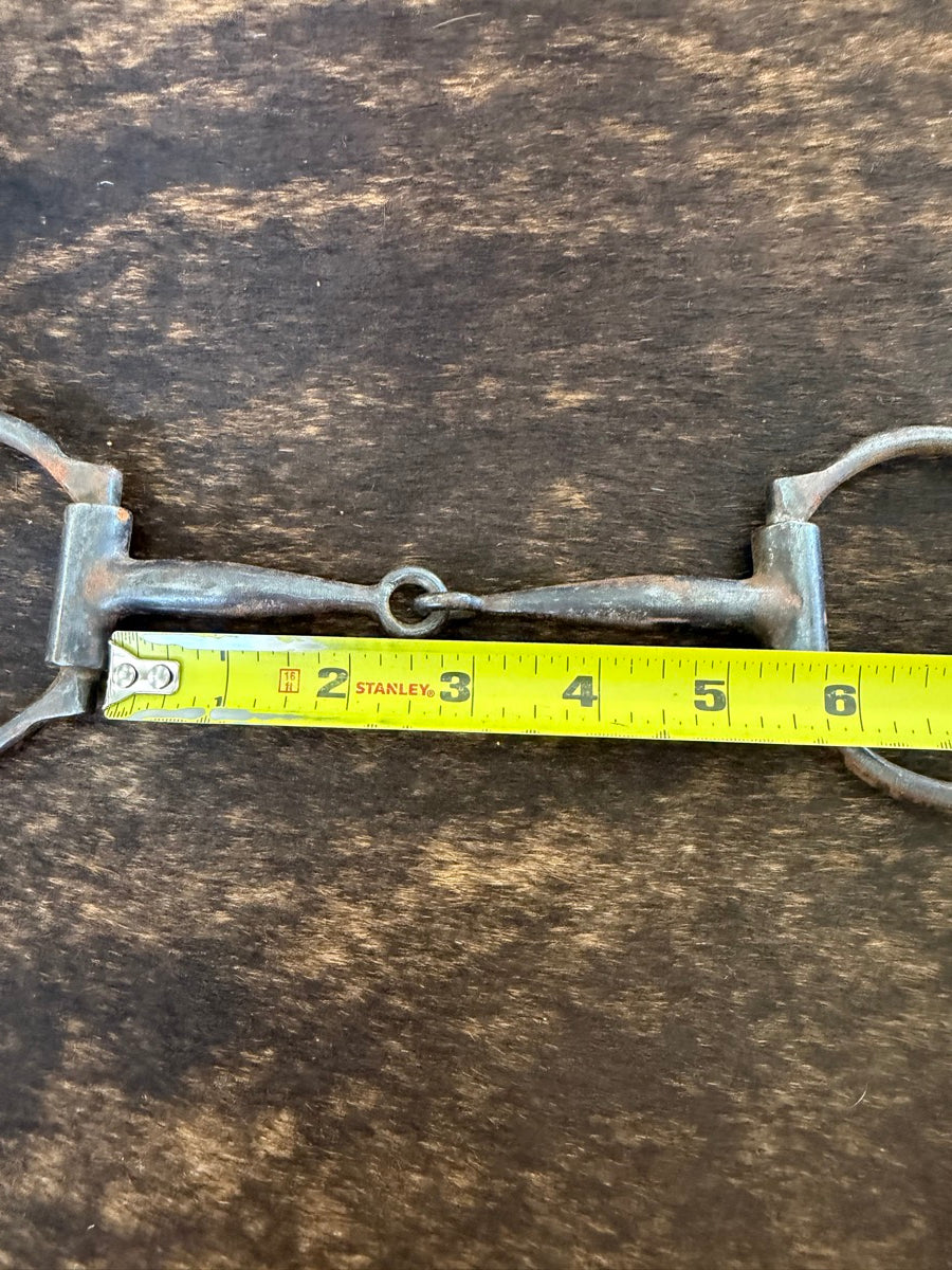 Dutton Bits Traditional 3/8in. Smooth Offset D-Ring Snaffle Bit     B1355