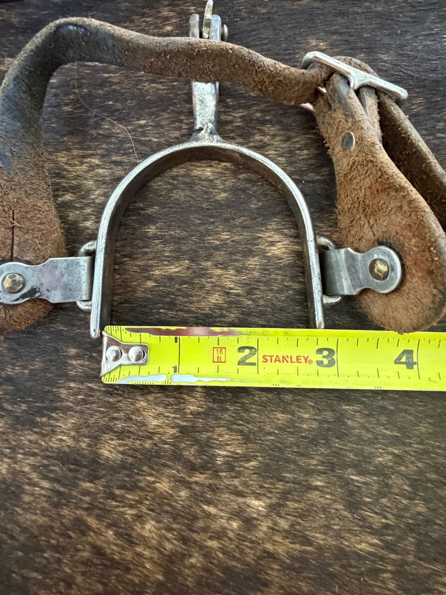 Youth Spurs with Leather Spur Straps      SPR1154