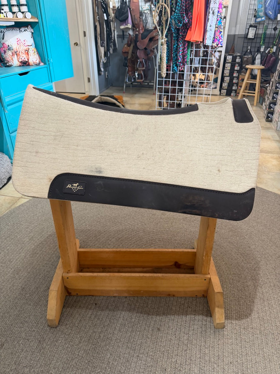 30" x 1" Professional's Choice Comfort-Fit Steam Pressed Felt Western Saddle Pad      SP1167