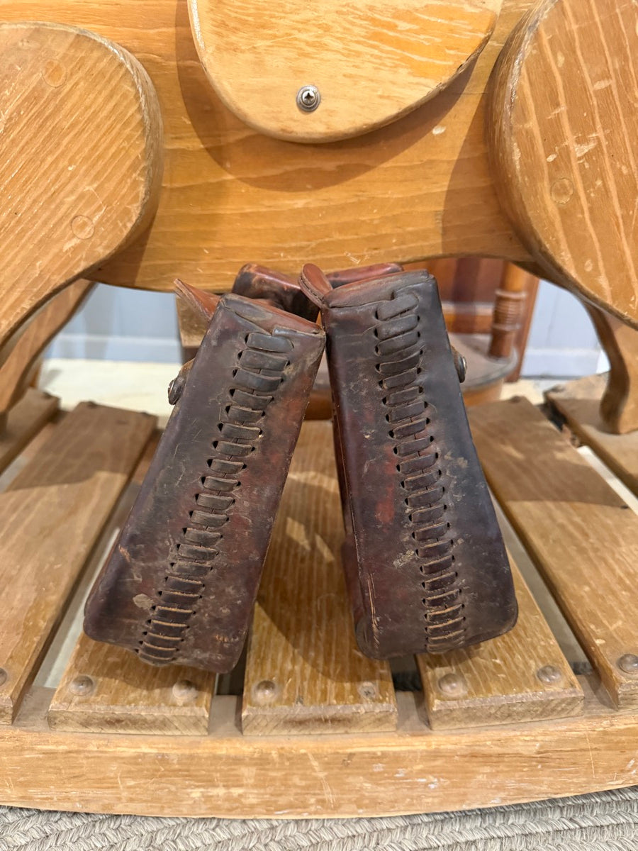 Fallis Custom Saddlery Leather Stirrups      STR1133