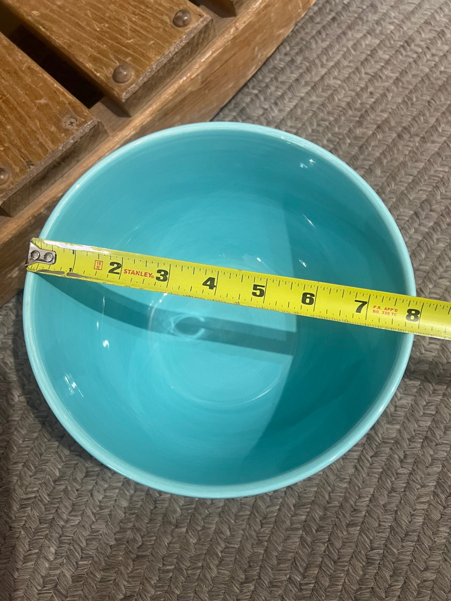 Coventry Blue Lagoon Stripes and Polka Dots Mixing Bowls - Set of 4      KT1111