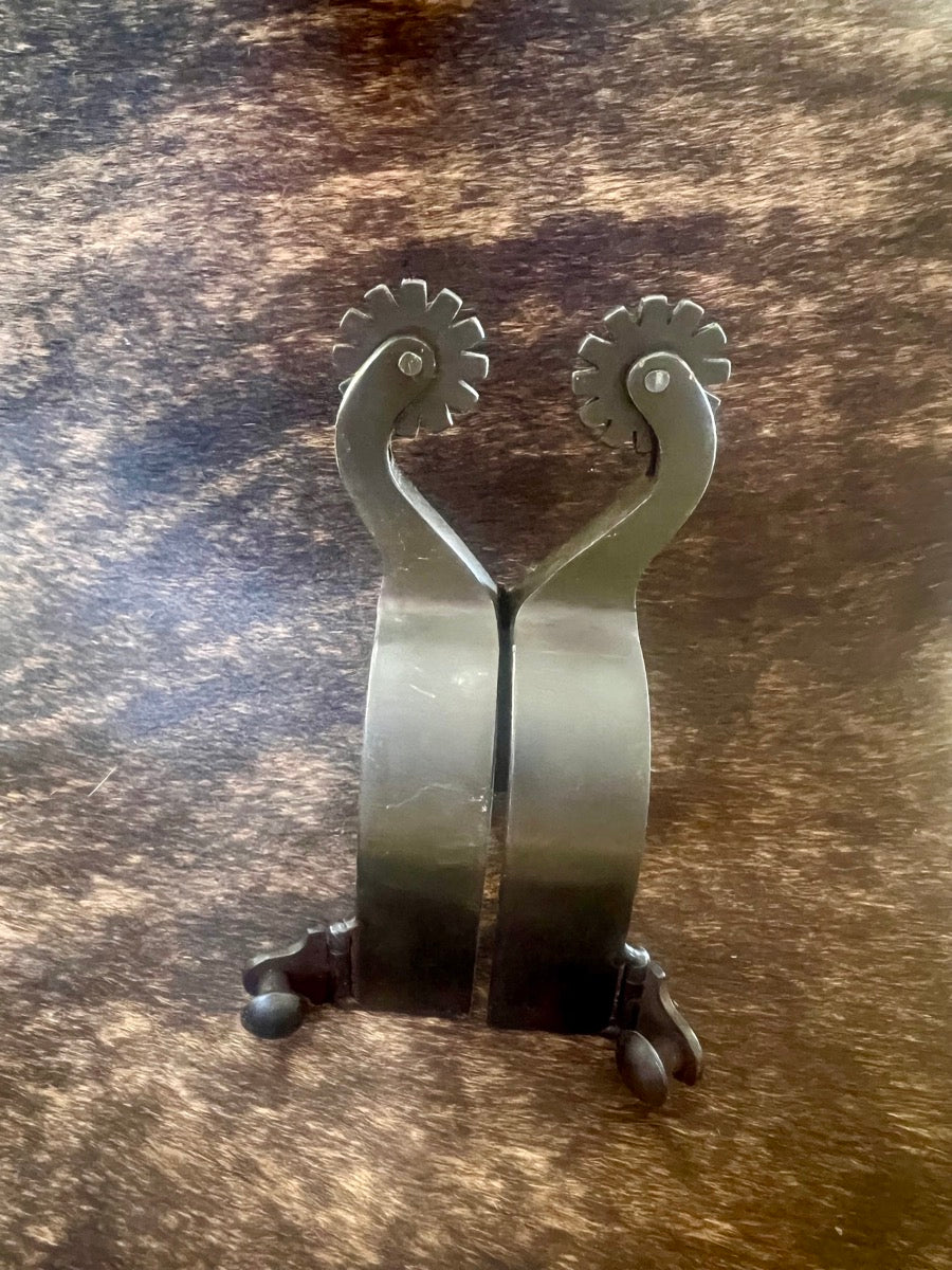 Antique Brown Revolver Spurs    SPR1123