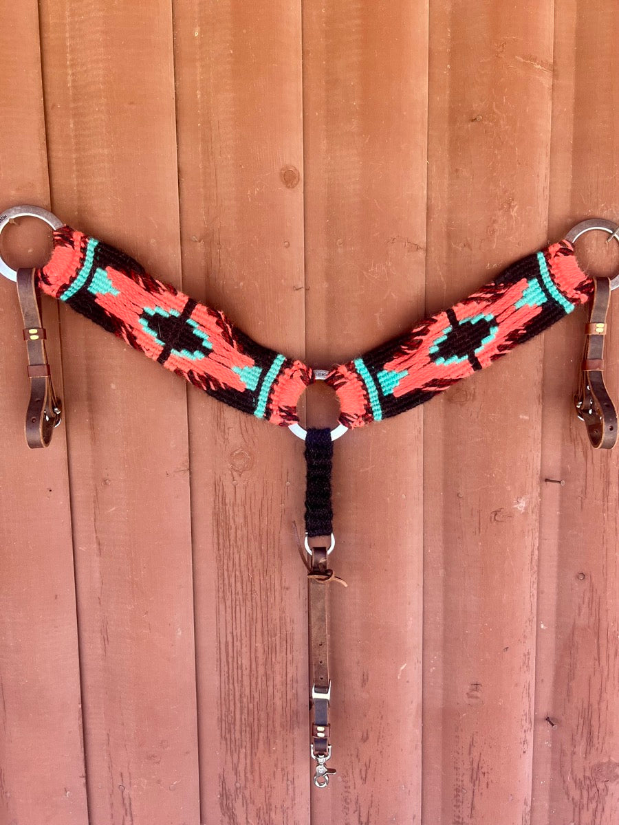 Montana Tines Mohair Custom Breast Collar    BCL1127