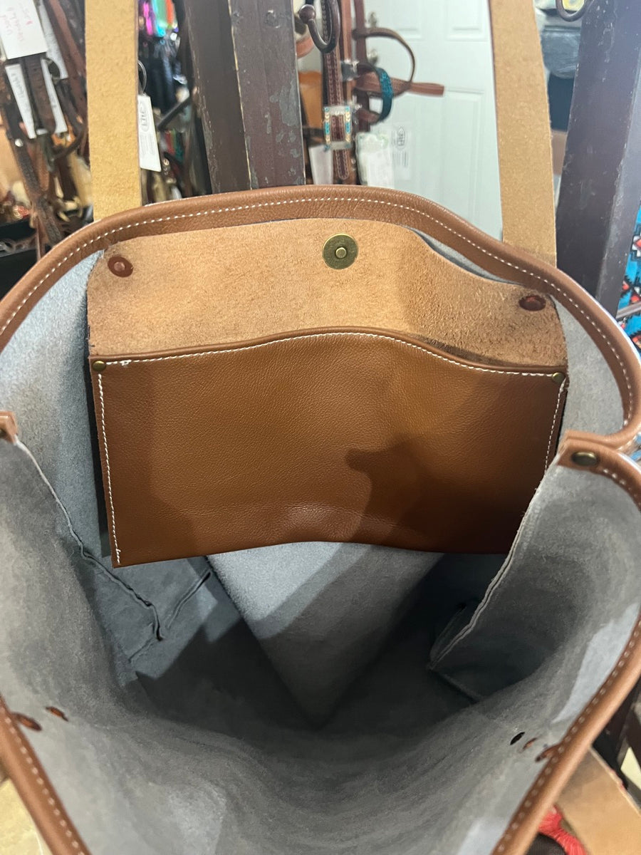 Large Cowhide Tote Bag