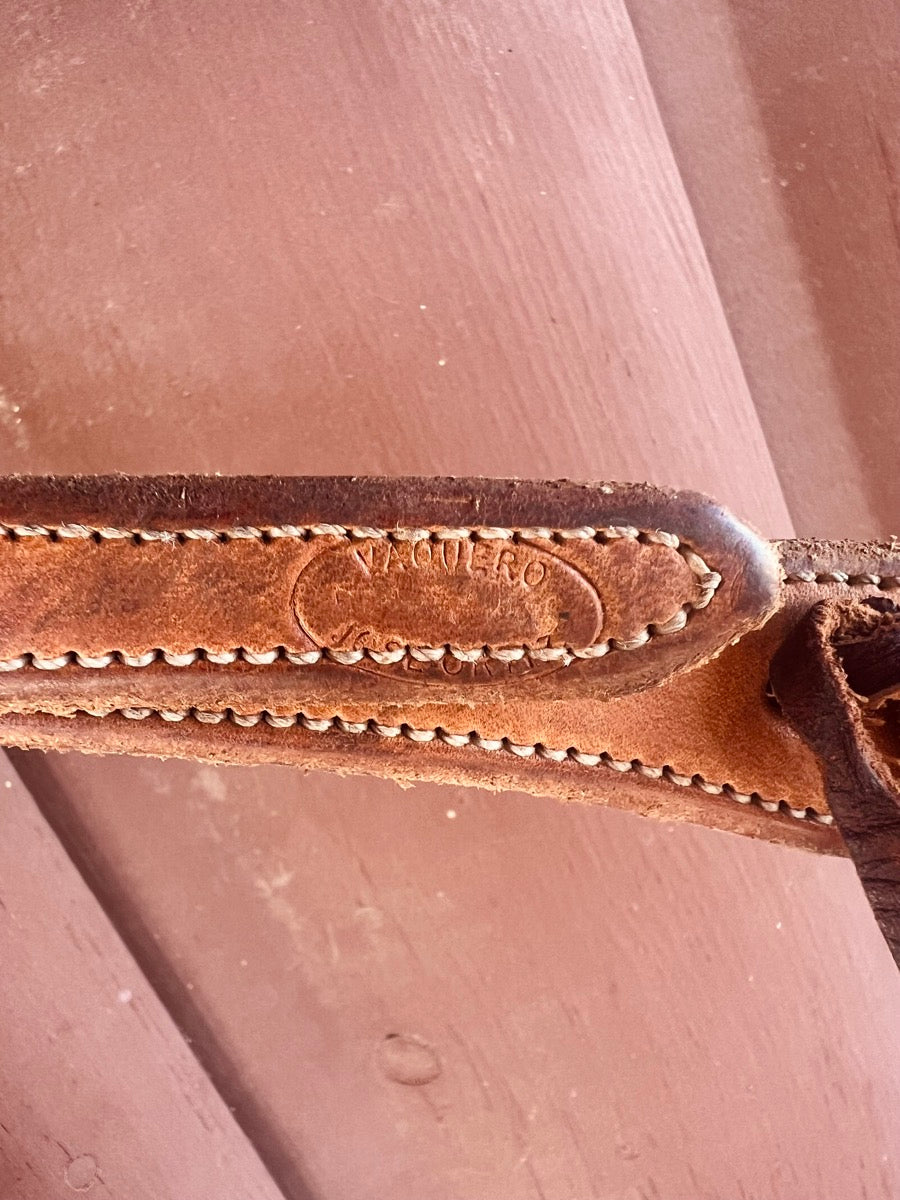 Vaquero Jose Ortiz One Ear Leather Headstall