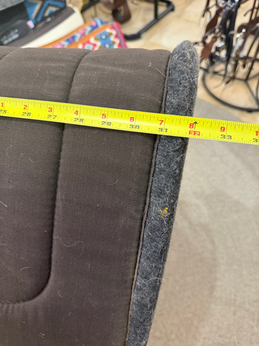32" x 1" Diamond Wool High Wither Saddle Pad      SP1175