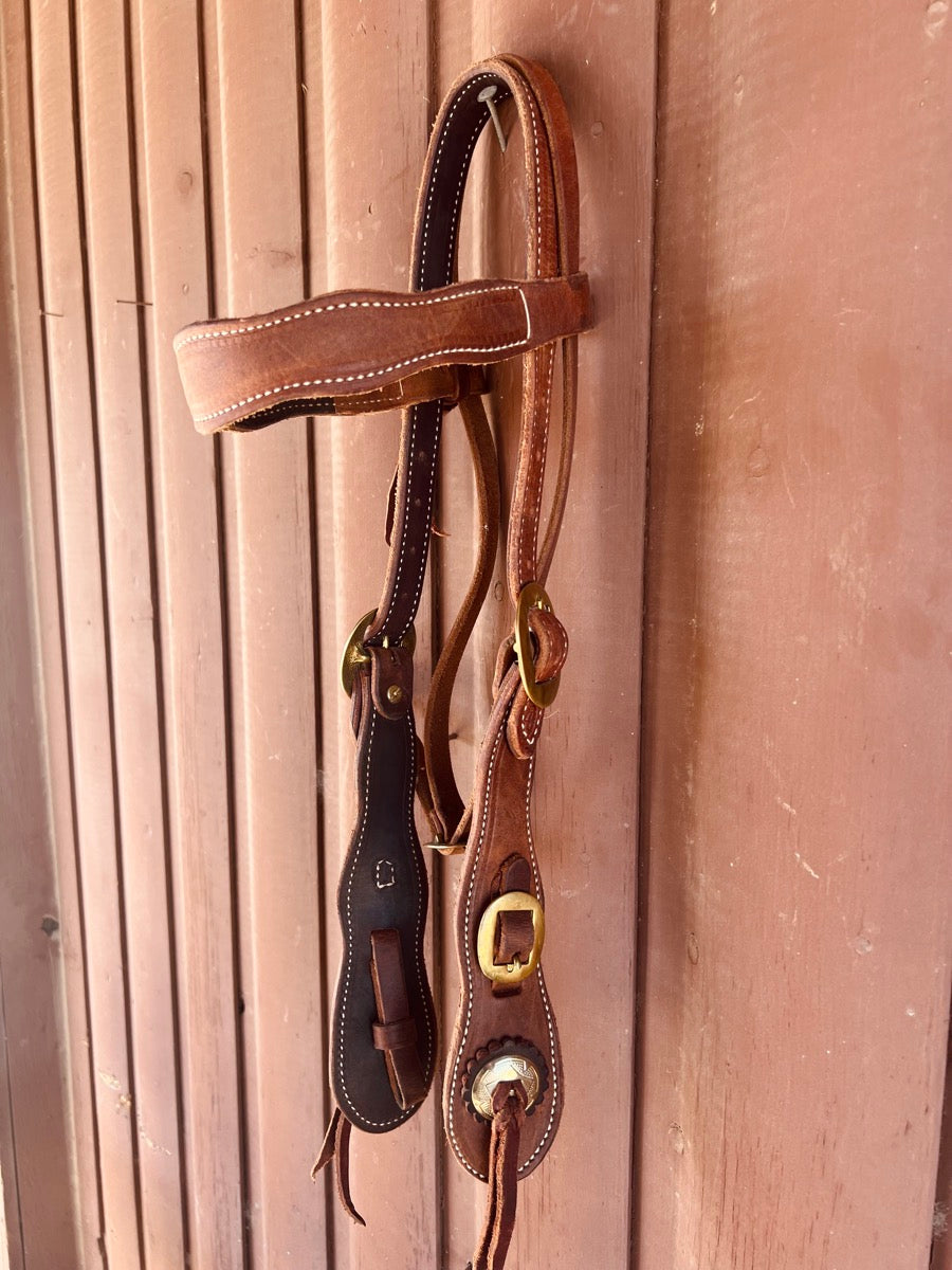 Big Bend Saddlery Old Timer Headstall