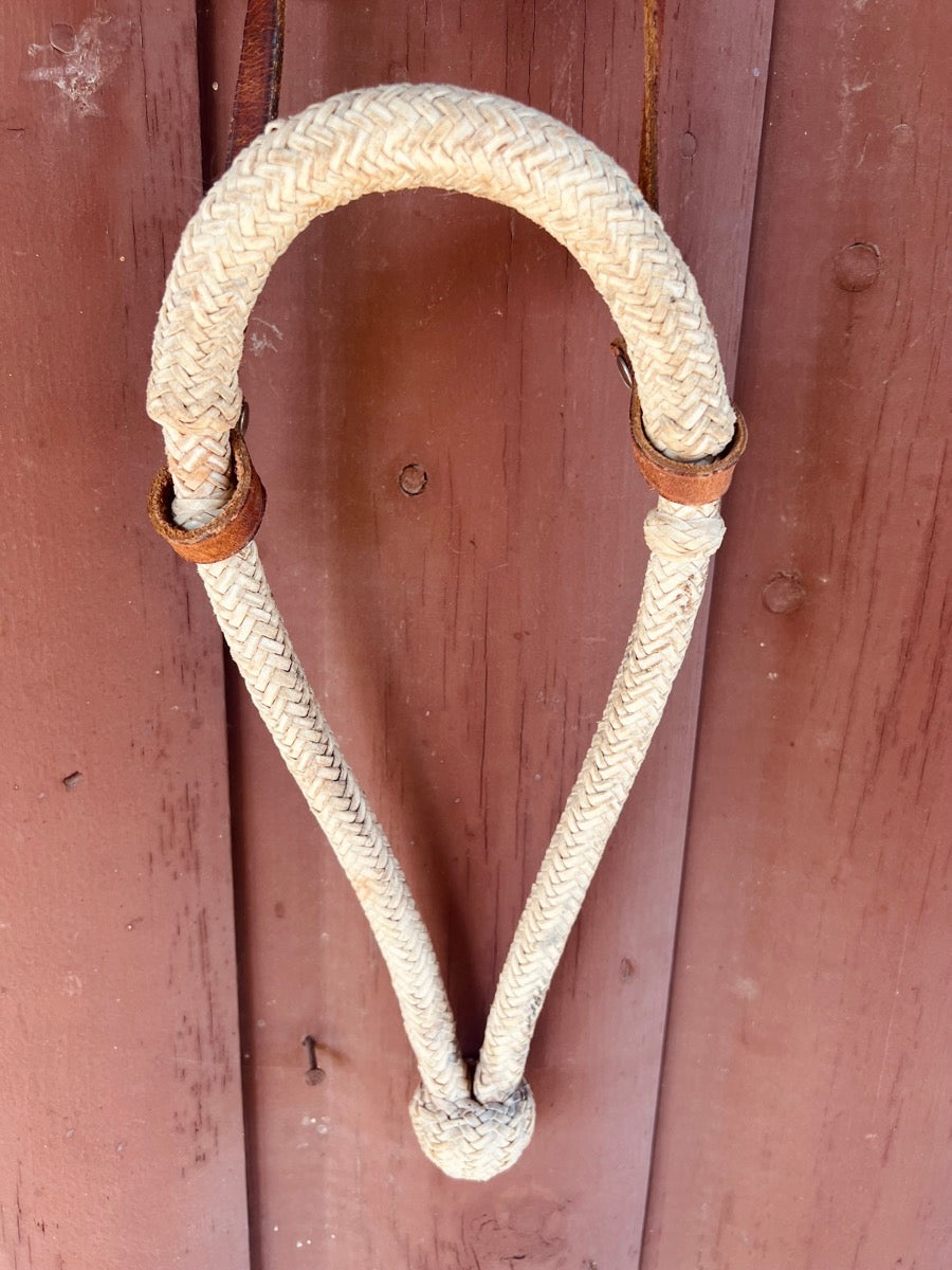 Braided Rawhide Bosal with Leather Hanger