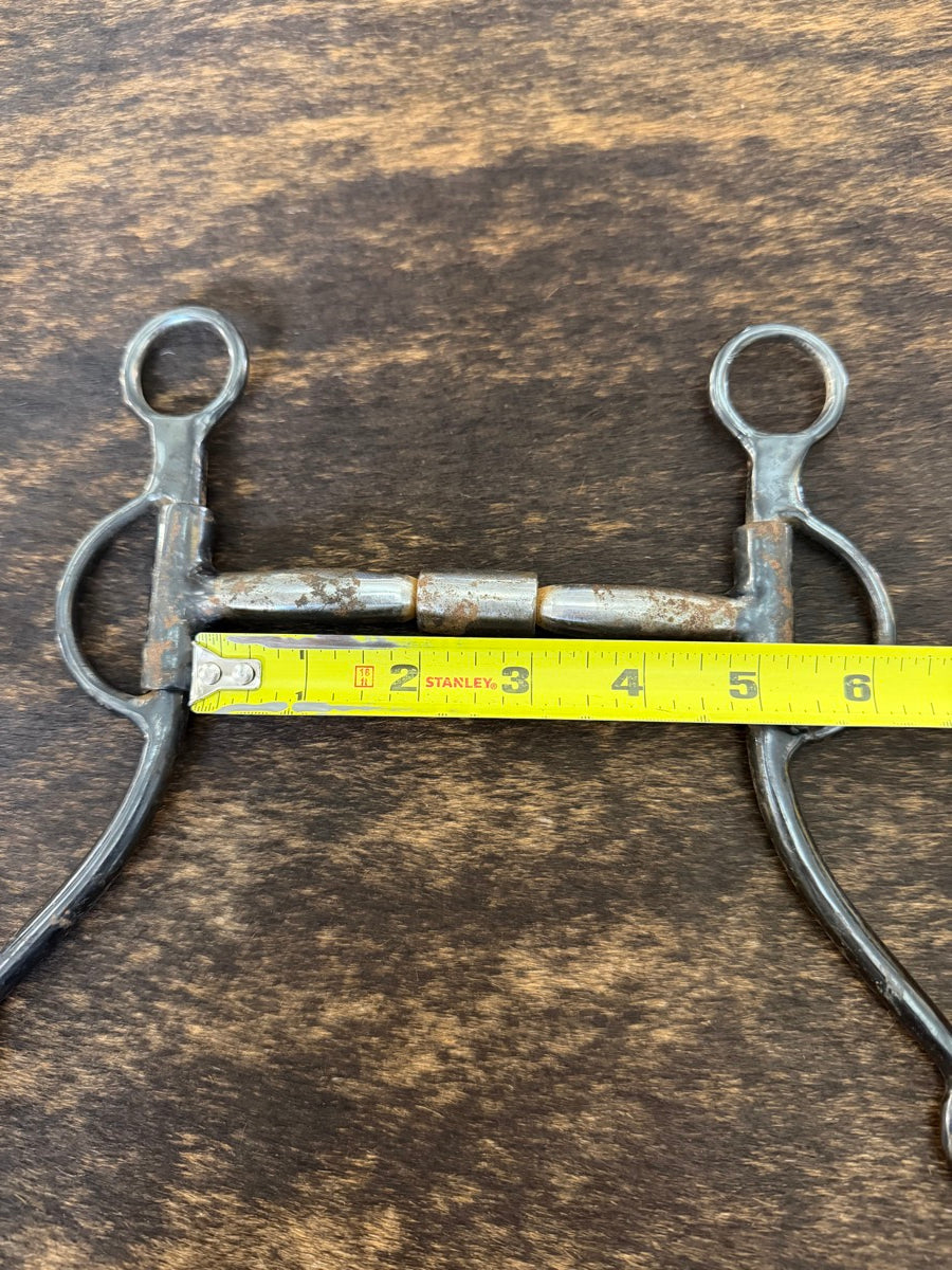 Dutton Bits horse Bit showing mouth measurement