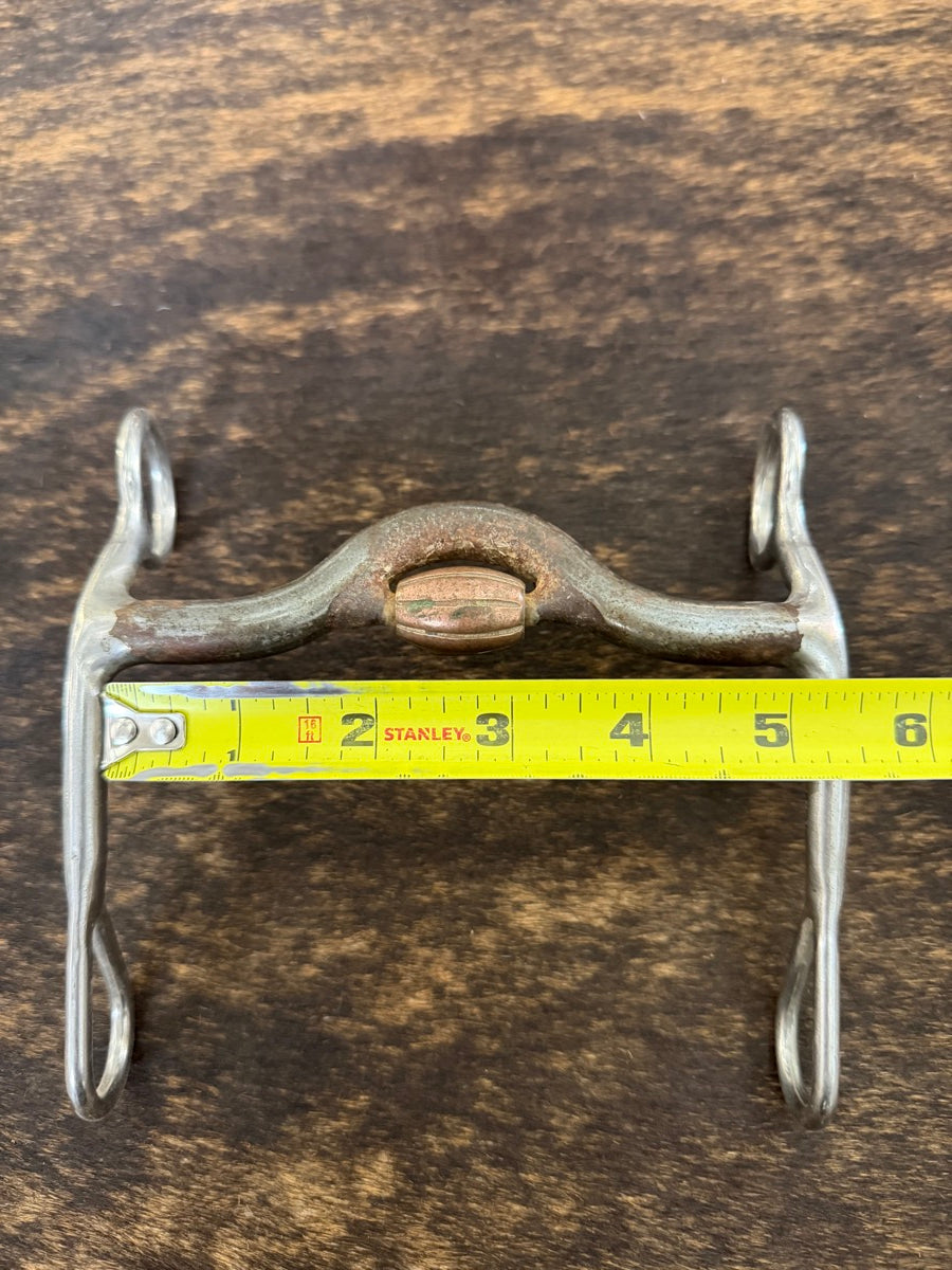 Reinsman Stage C Medium Ported Mouth Roller 635 Bit     B1365