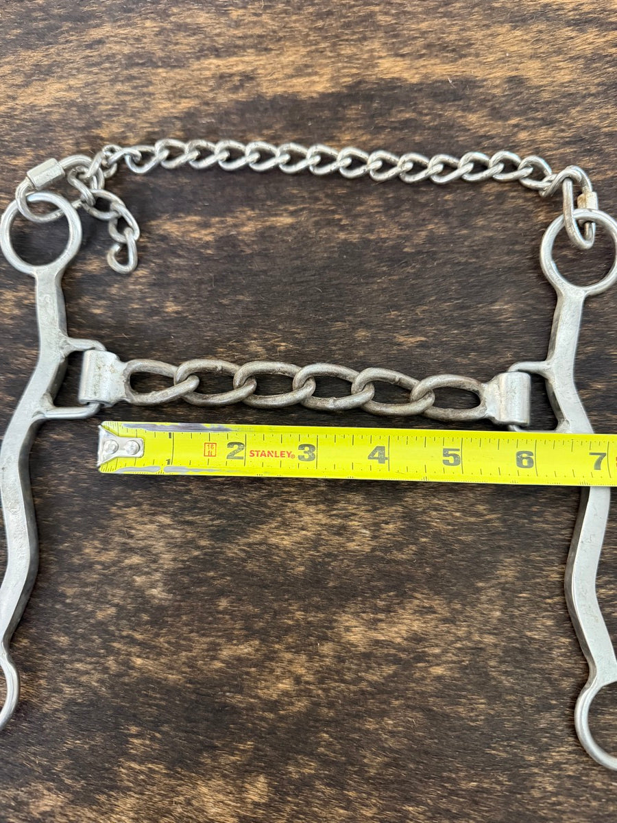Classic Equine Rickey Green Chain Western Horse Bit     B1366