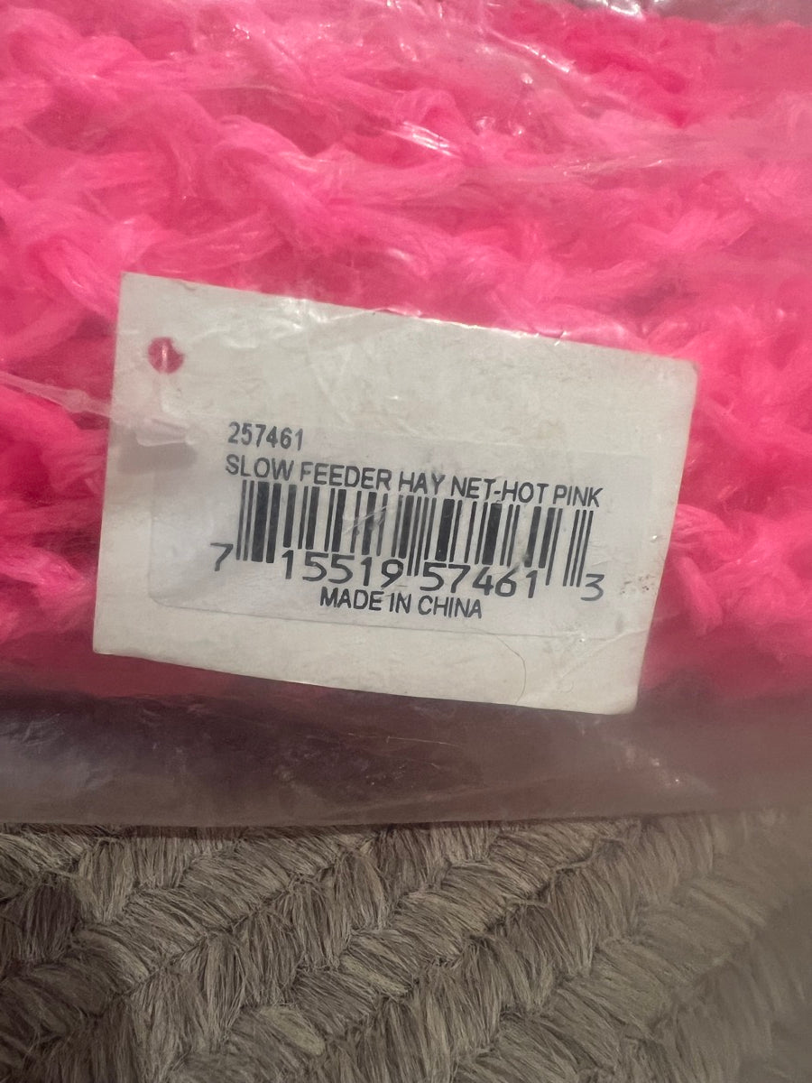 Partrade Ultra Slow Feeder Hay Net Hot Pink     HB1111