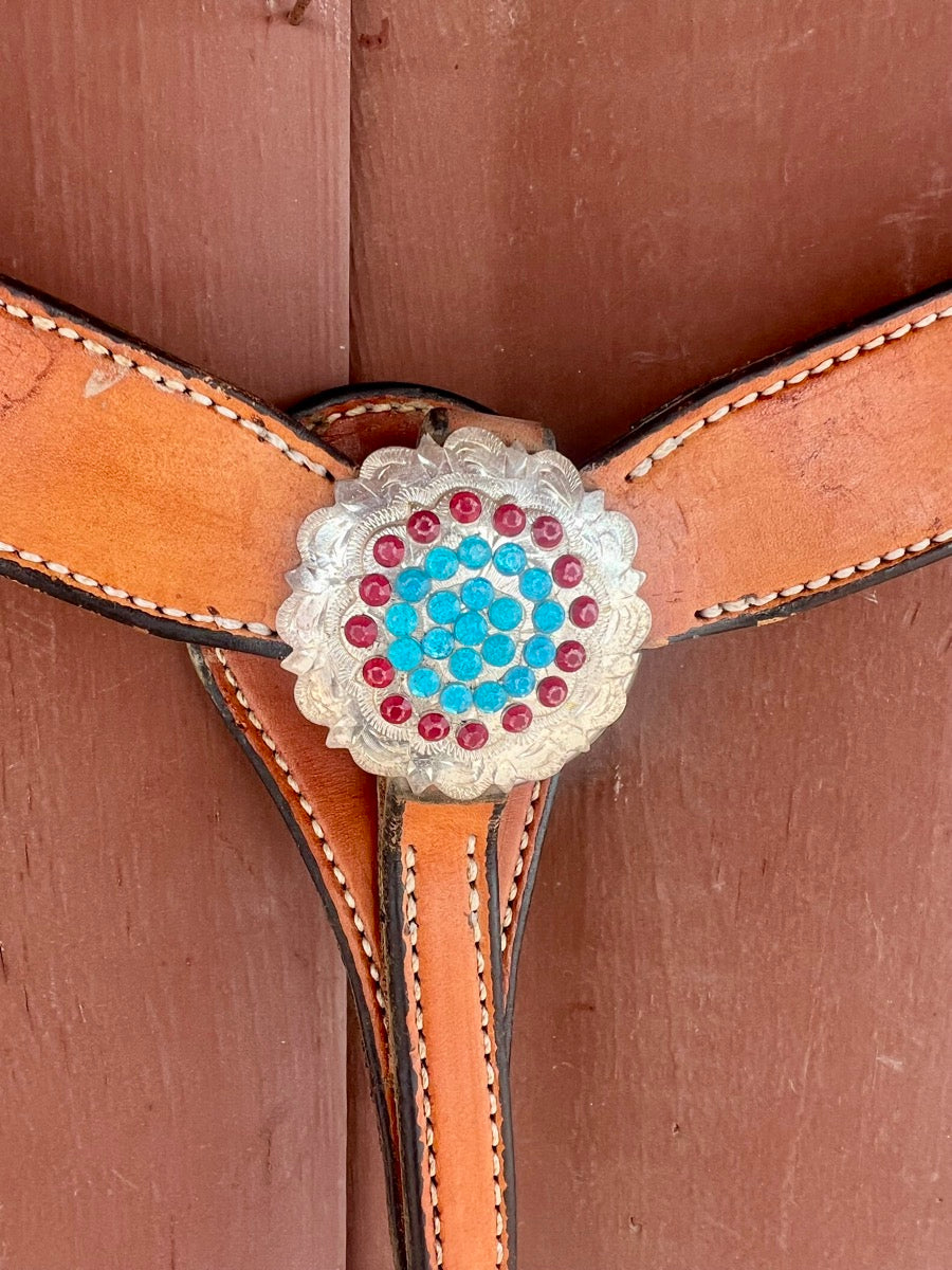 Cowperson Tack SCCHA Breast Collar    BCL1128