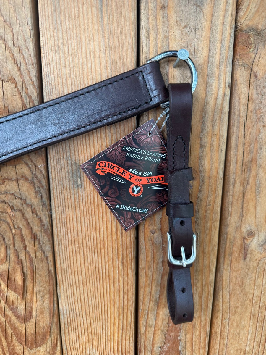 Circle Y No Choke Tapered Smooth Breast Collar       BCL1168
