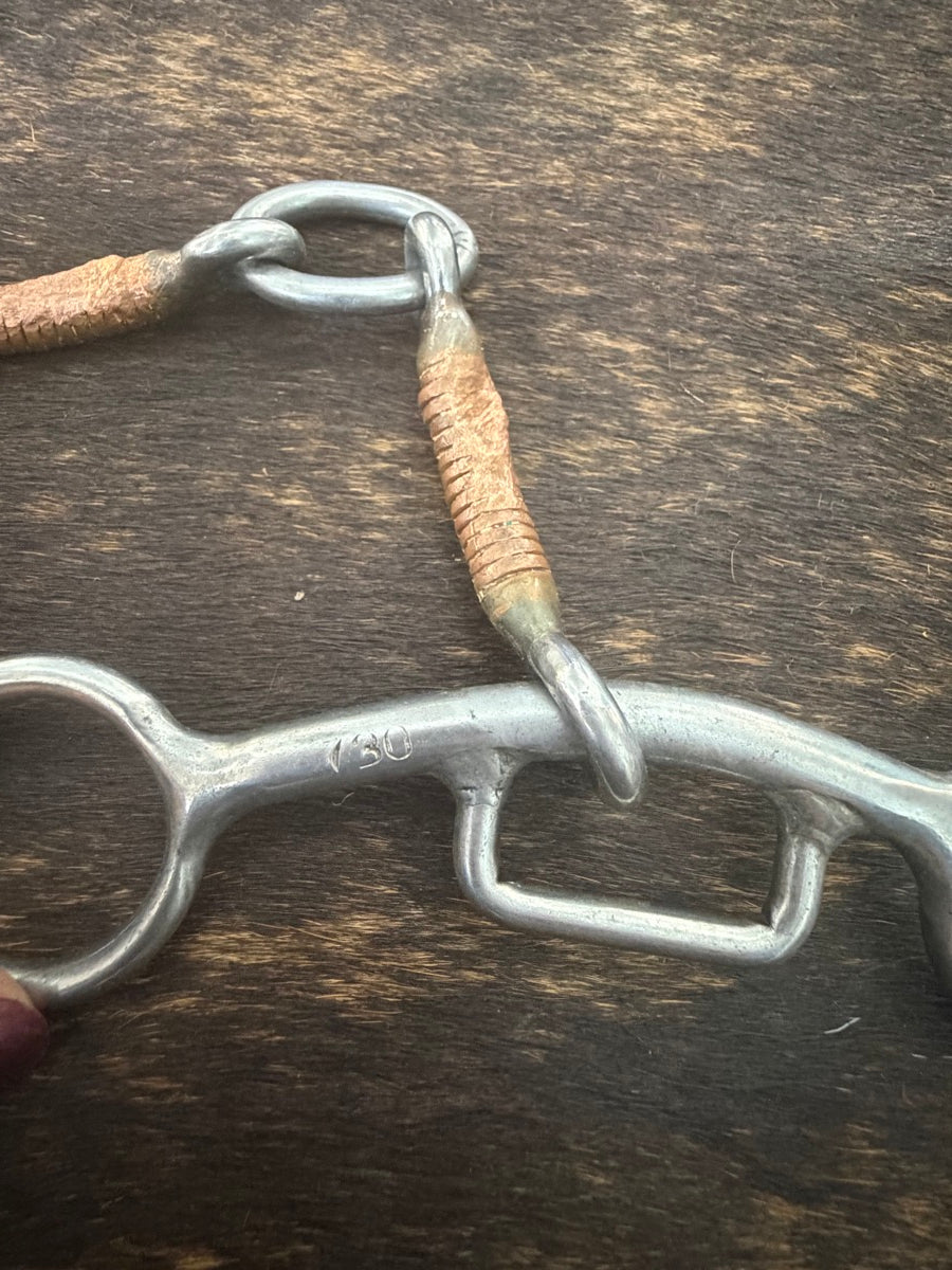 Sharon Camarillo 730 Tender Touch Lifesaver Barrel Racing Sliding Gag Bit Copper Wrapped Mouth      B1385