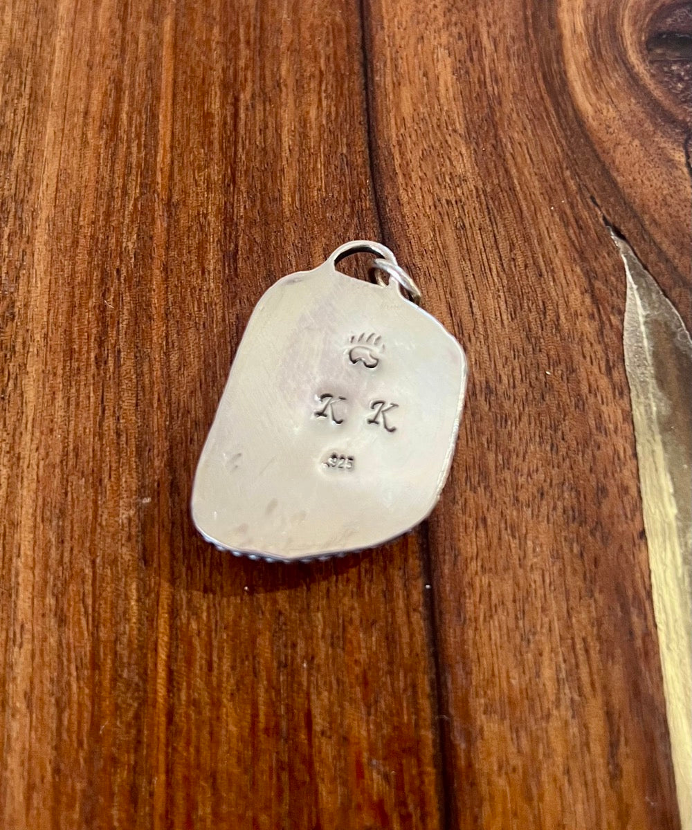 White Buffalo Arizona Pendant by Kevin Kietzman     JL11112