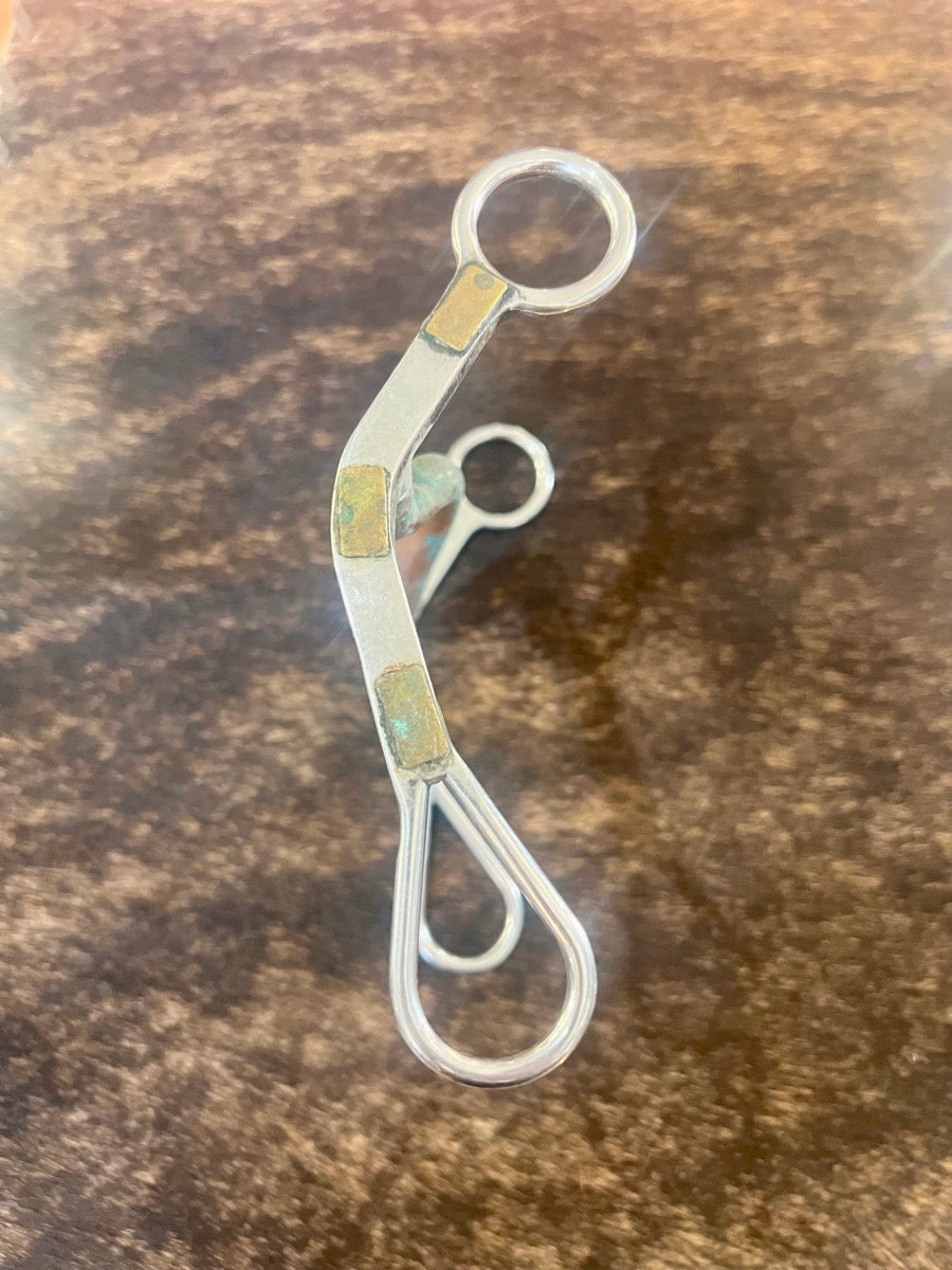 Medium Port Solid Copper Mouth Western Horse Bit      B1184