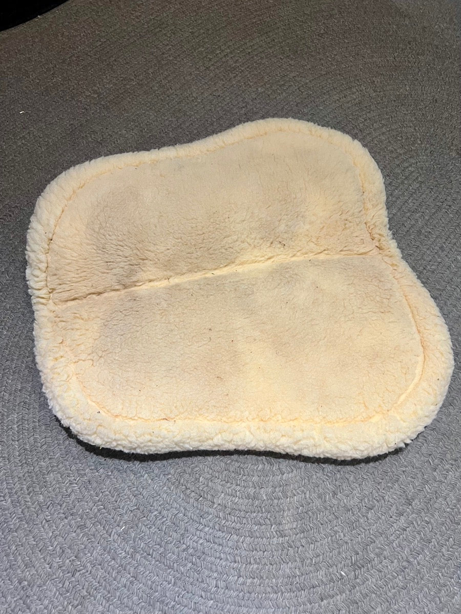 27 in Brown Fleece Saddle Pad    SP1124