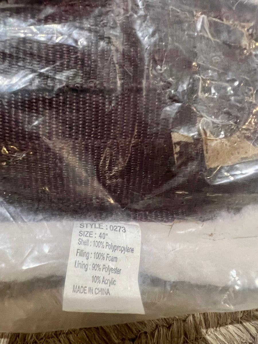 40 in Equinavia Saga Fleece Girth, Brown    CN1146