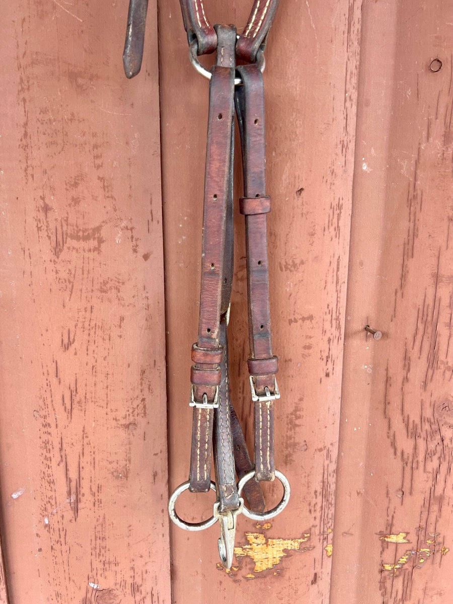 Leather Running Martingale     MRT1112