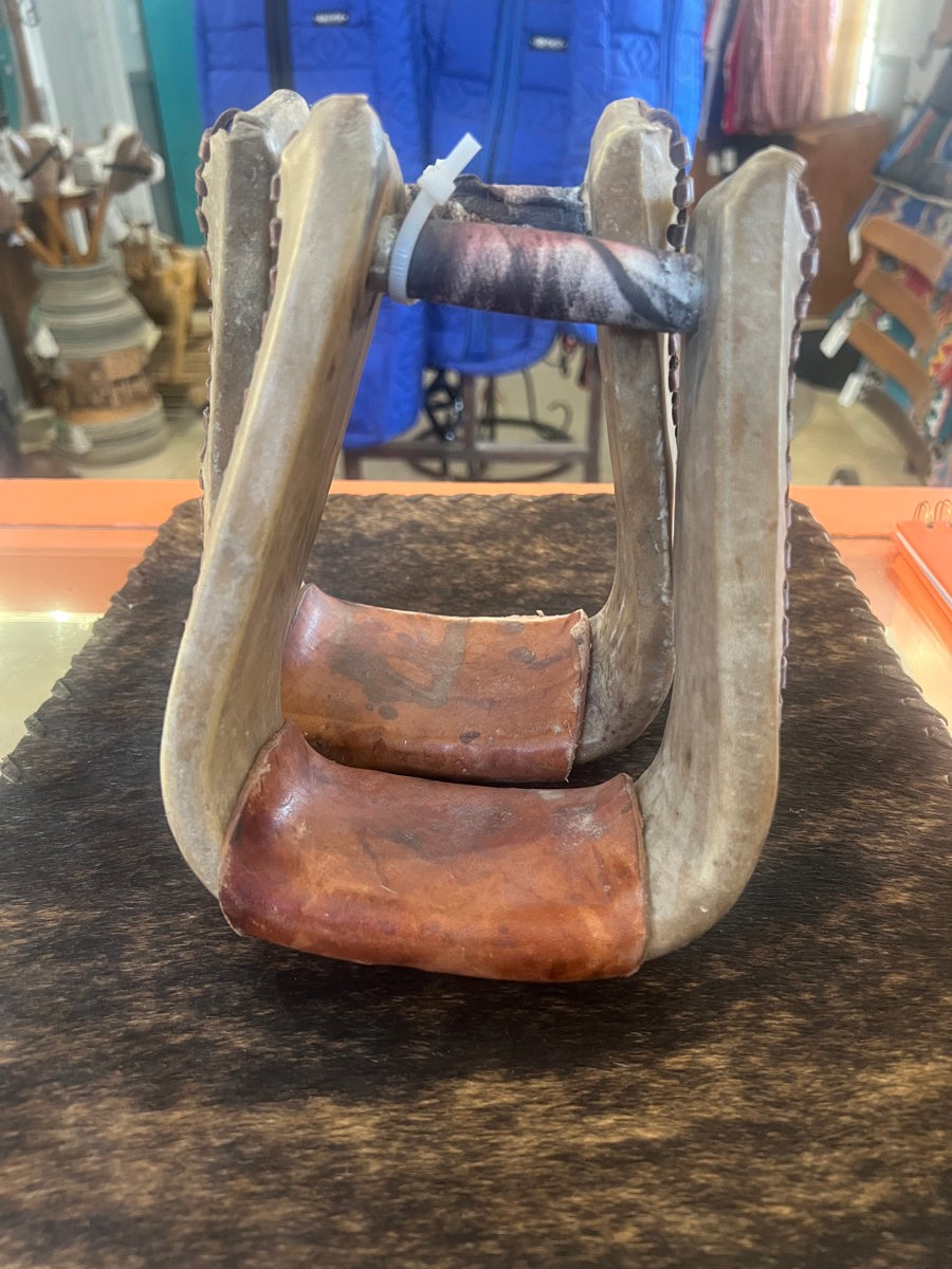 3 in Rawhide Roper Stirrups    STR1115