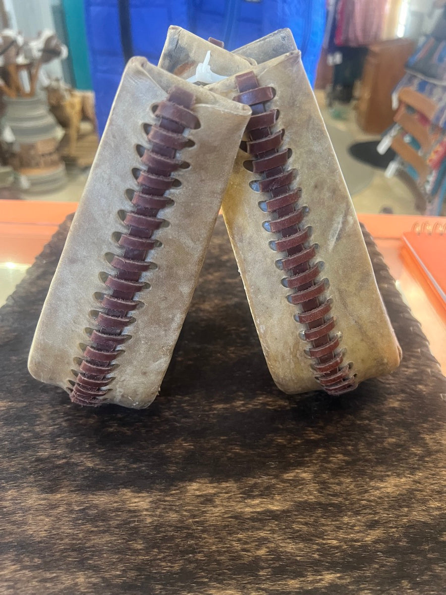 3 in Rawhide Roper Stirrups    STR1115