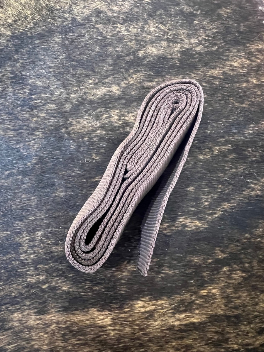Nylon 5.5 ft Latigo Tie Strap with Holes       LT1117