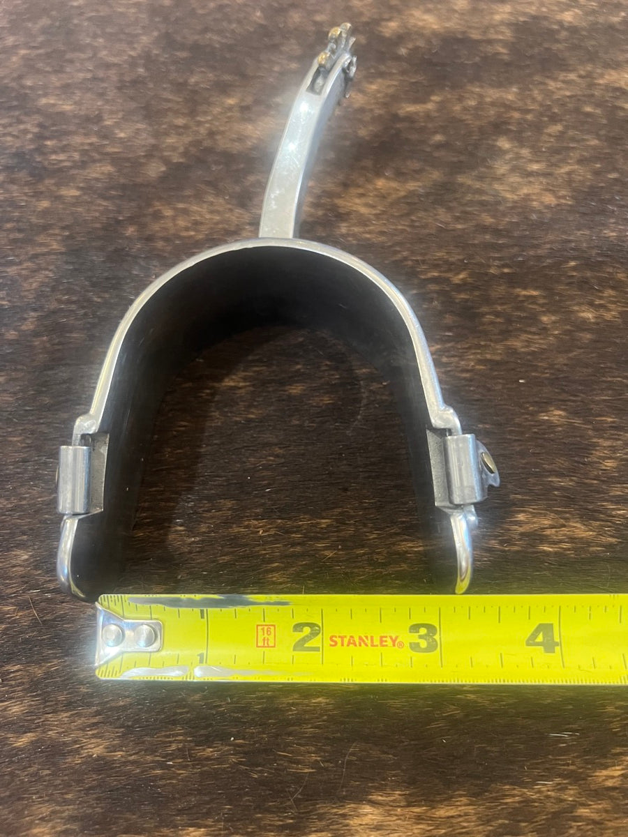 Wide Band Curved Shank Spurs    SPR1134