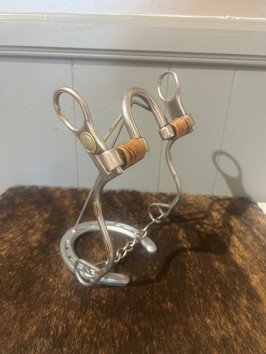 5.5 in Ed SIMS Style Correction Copper Ring Mouth Horse Bit    B1190