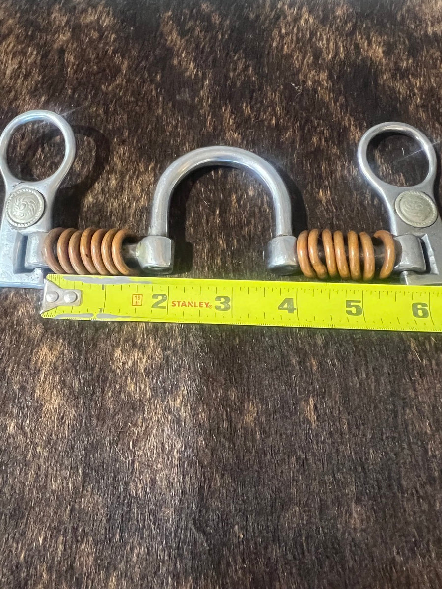 5.5 in Ed SIMS Style Correction Copper Ring Mouth Horse Bit    B1190