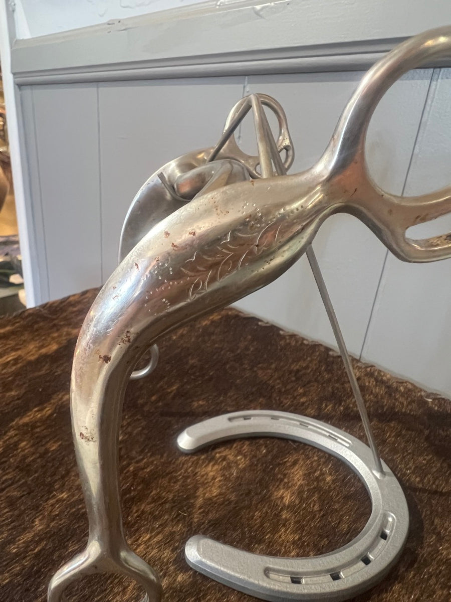 Low Port Solid Mouth Western Horse Bit    B1191