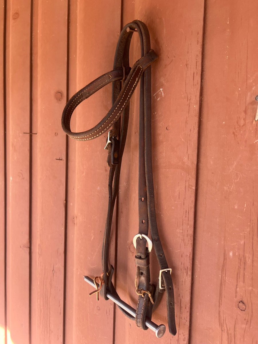 Leather Browband Headstall    HS1172