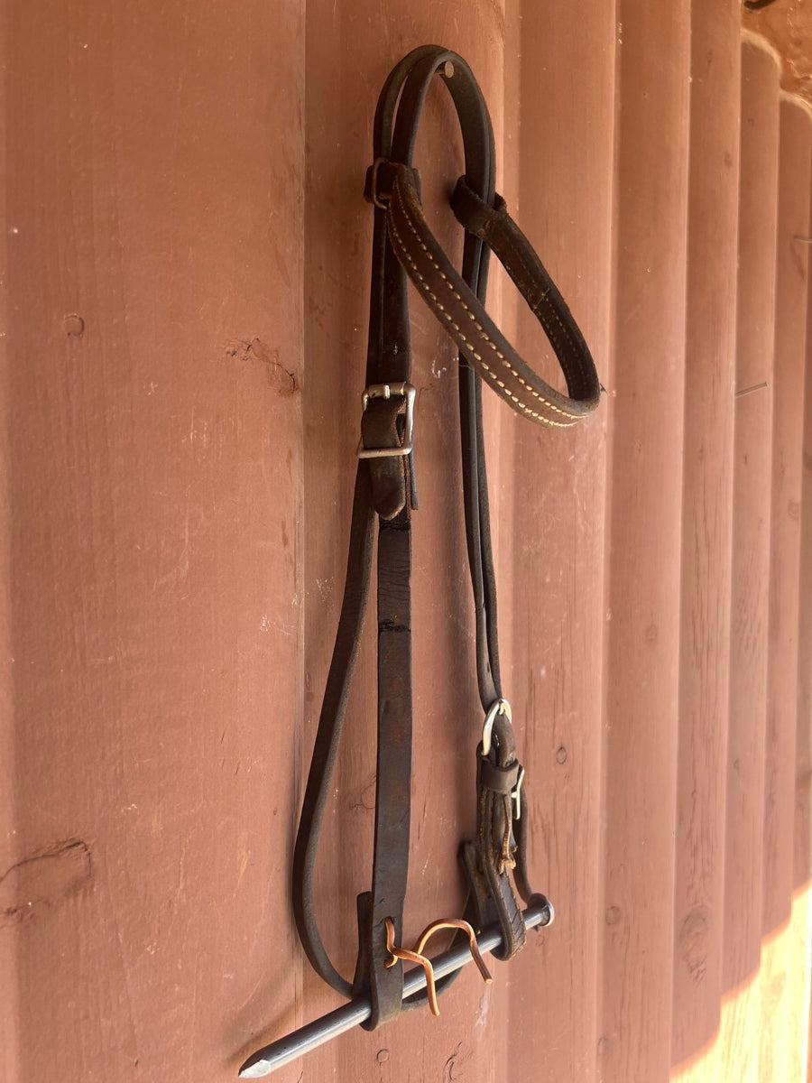 Leather Browband Headstall    HS1172