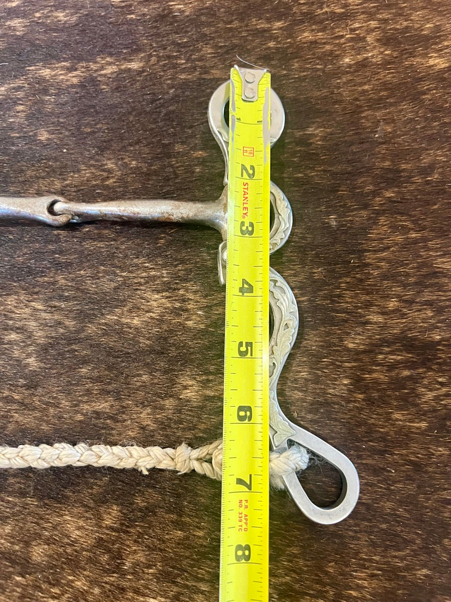 Les Vogt Performax Argentine Snaffle Bit  #1121-19-GS     B1195