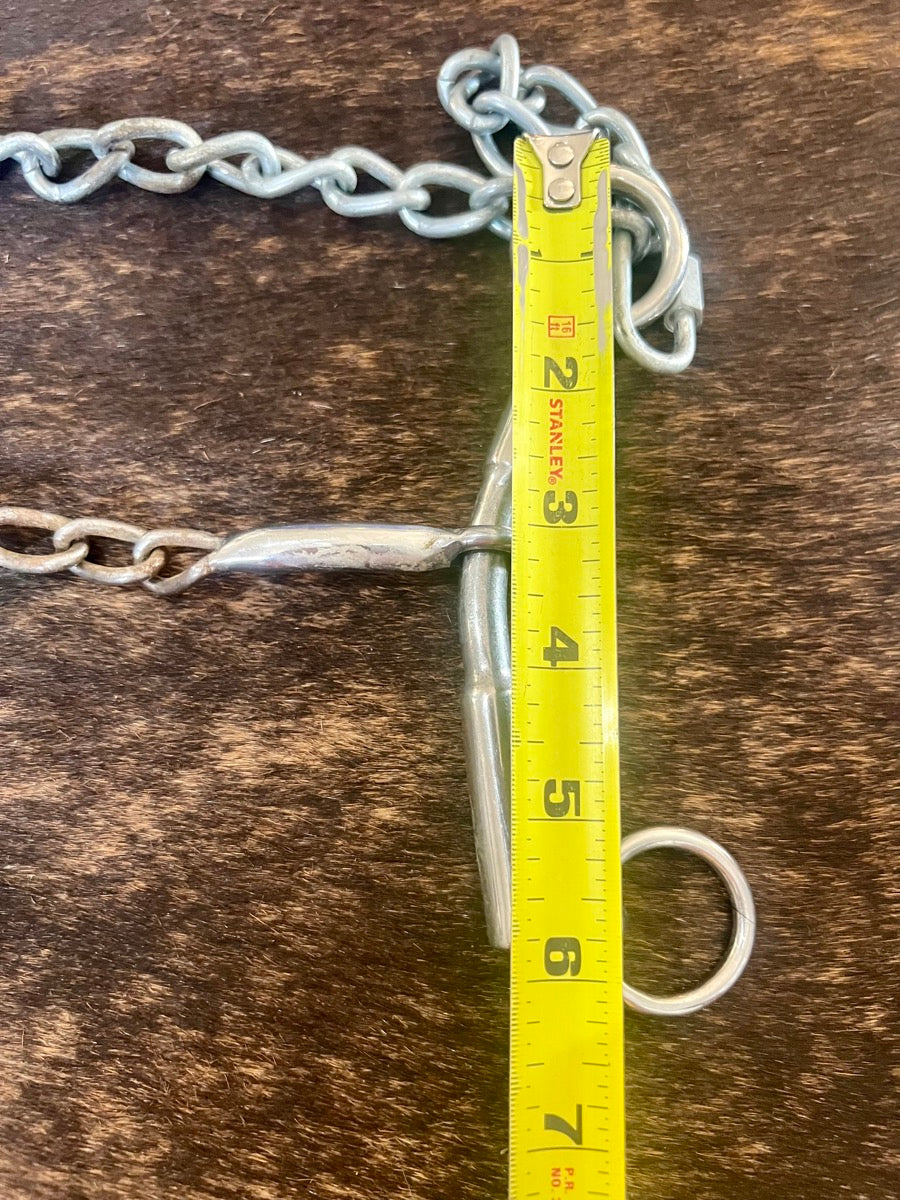 Classic Equine Goostree "CG" Chain Snaffle Bit    B1199