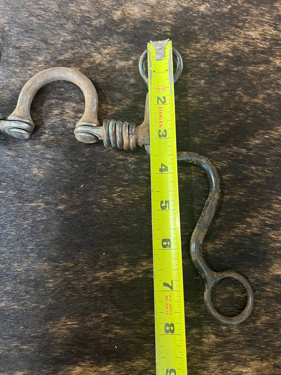 Dutton Cavalry Cheek Correction Bit with Copper Ring      B1234