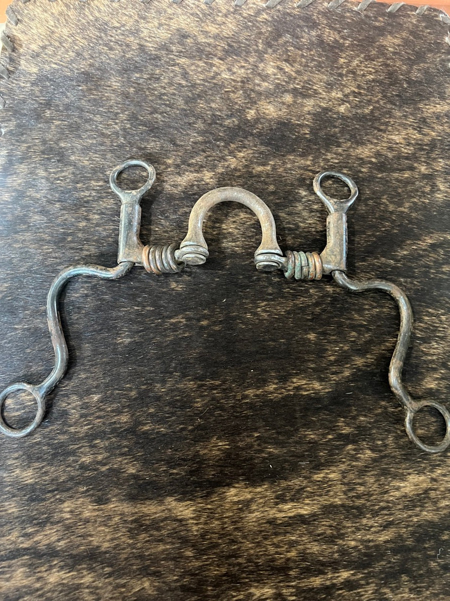 Dutton Cavalry Cheek Correction Bit with Copper Ring      B1234