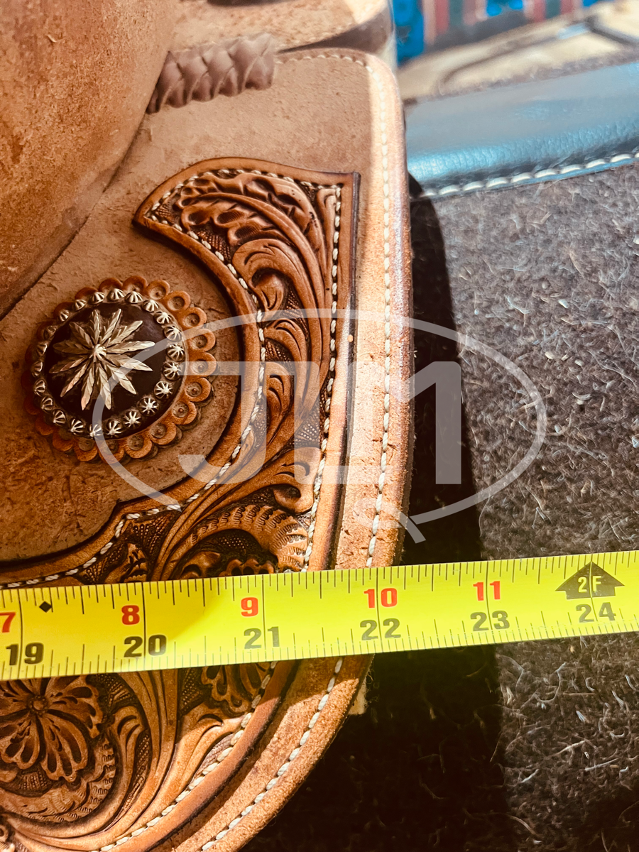 14.5" Stoney Barrel Saddle - Wide