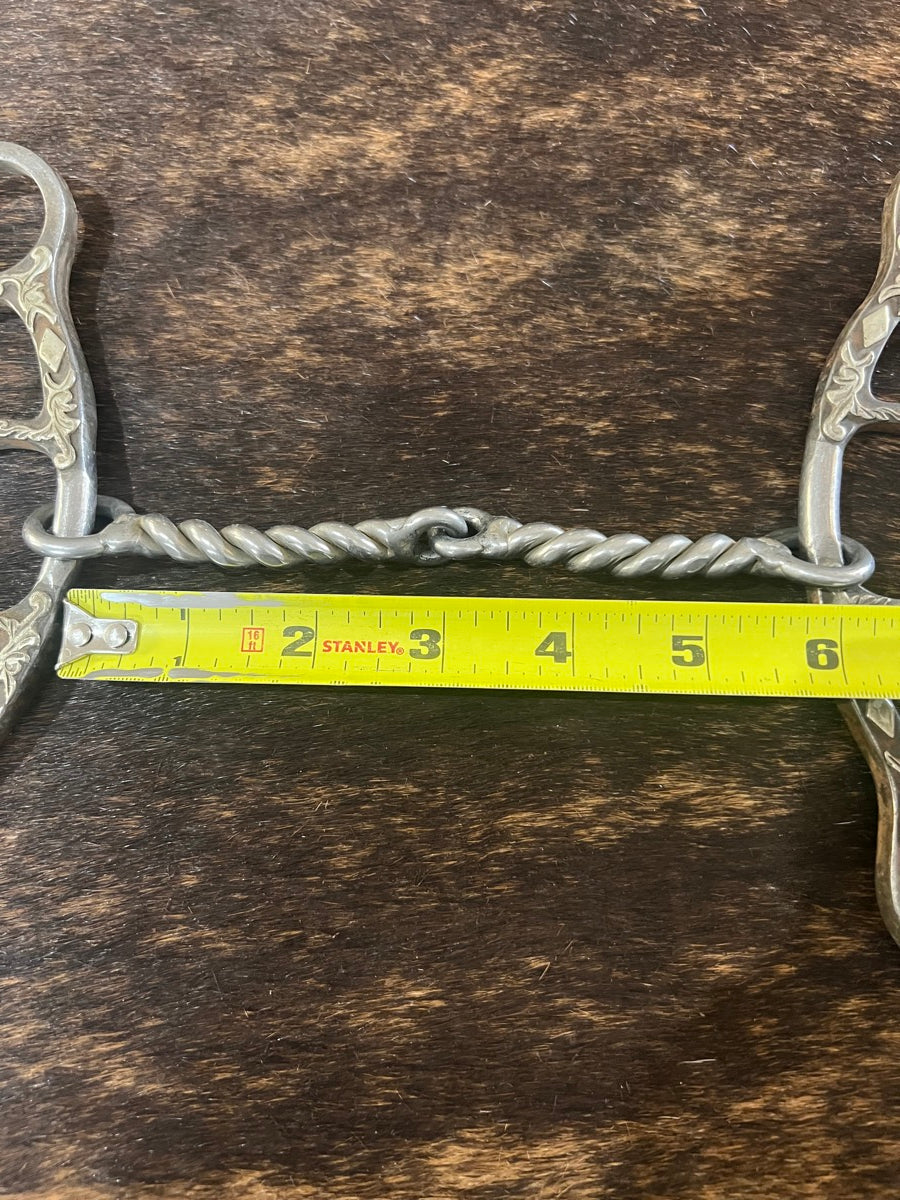 Classic Equine Twisted Wire Barrel Bit      B1226