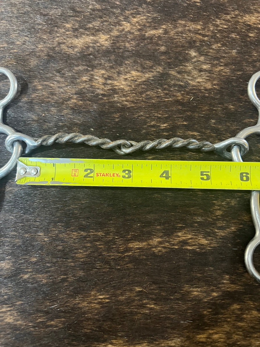 Reinsman Sweet Iron Small Twisted Wire Junior Cowhorse Gag Bit 341    B1223