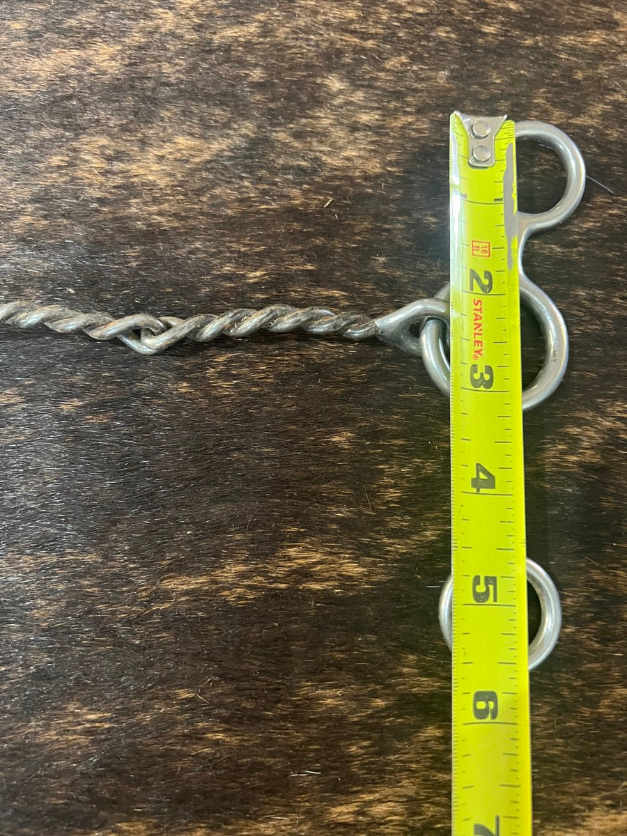 Reinsman Sweet Iron Small Twisted Wire Junior Cowhorse Gag Bit 341    B1223