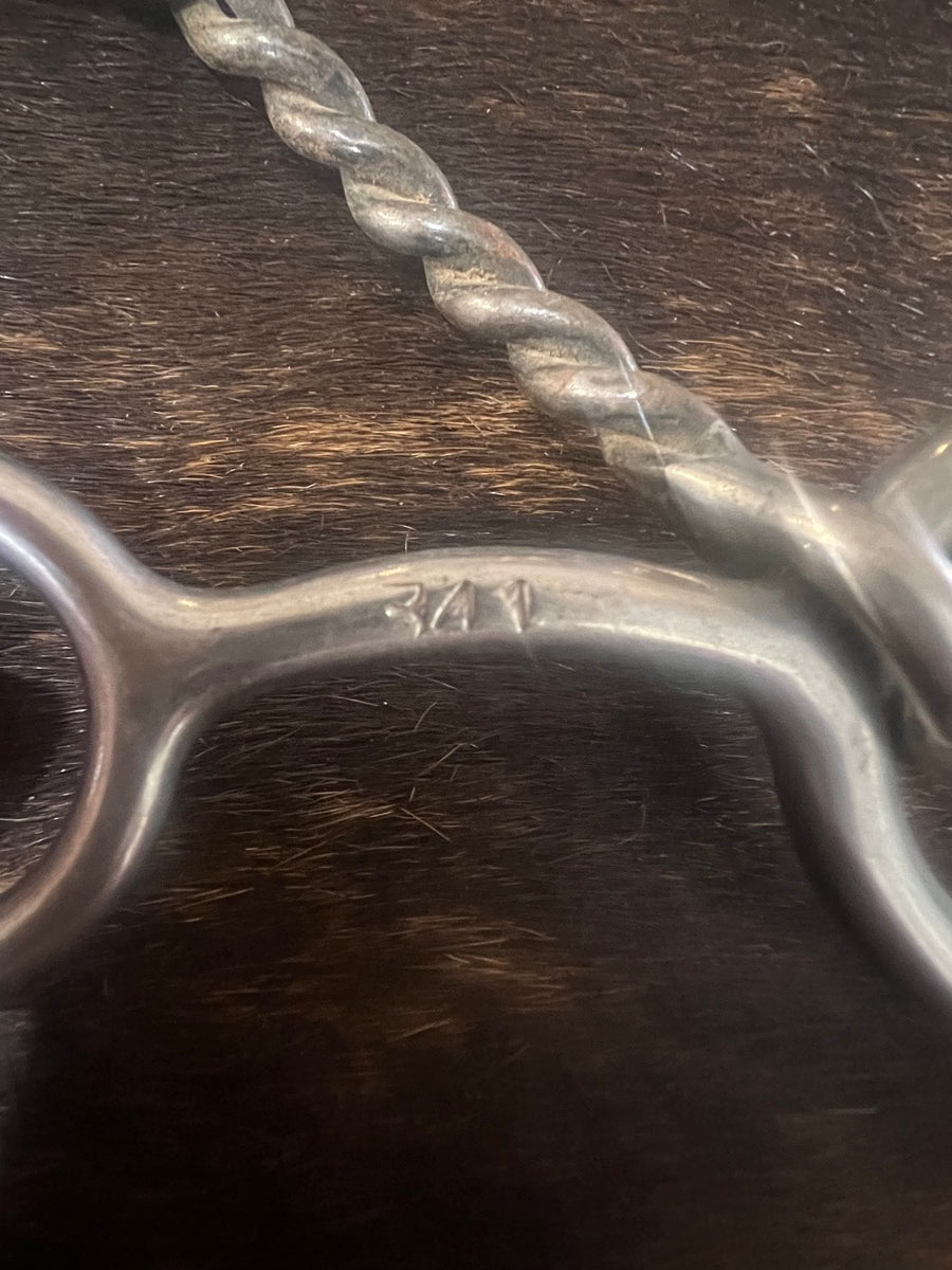 Reinsman Sweet Iron Small Twisted Wire Junior Cowhorse Gag Bit 341    B1223