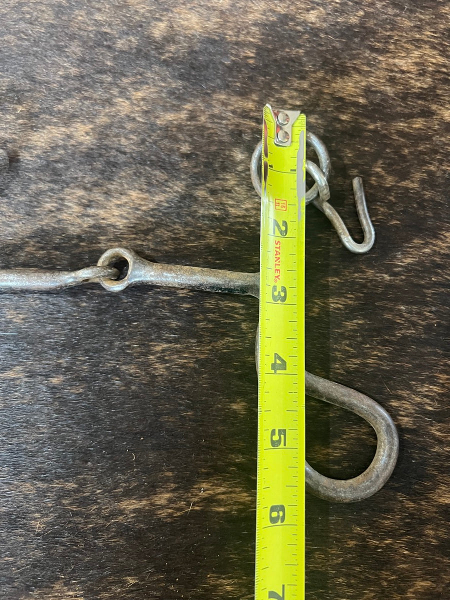 Bob Blackwood BB Teardrop Inlaid Copper Snaffle Bit   B1218