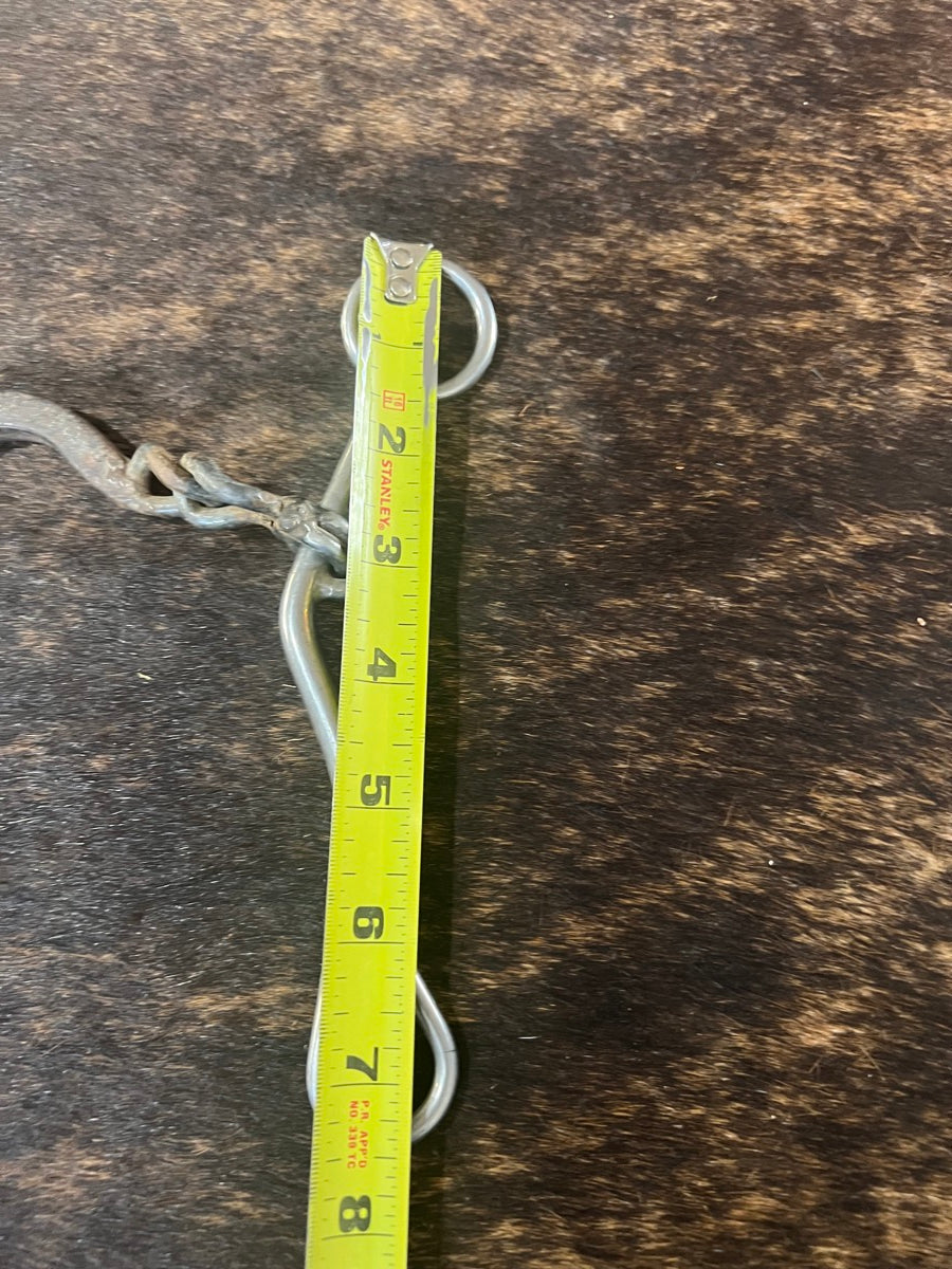 Low Port Sweet Iron Chain Bit     B1215